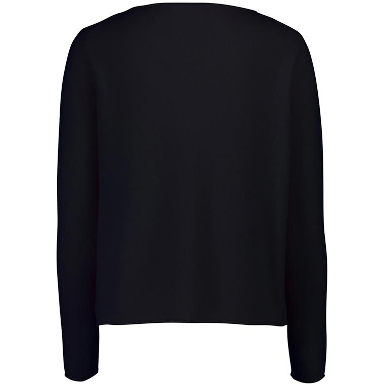 Allude Cashmere Boatneck Sweater, Sort